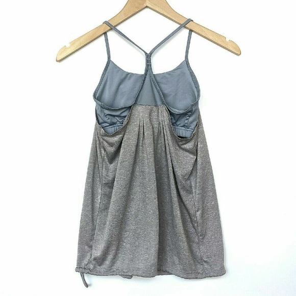 Champion Slate Blue Grey XS Yoga Top - Picture 2 of 6